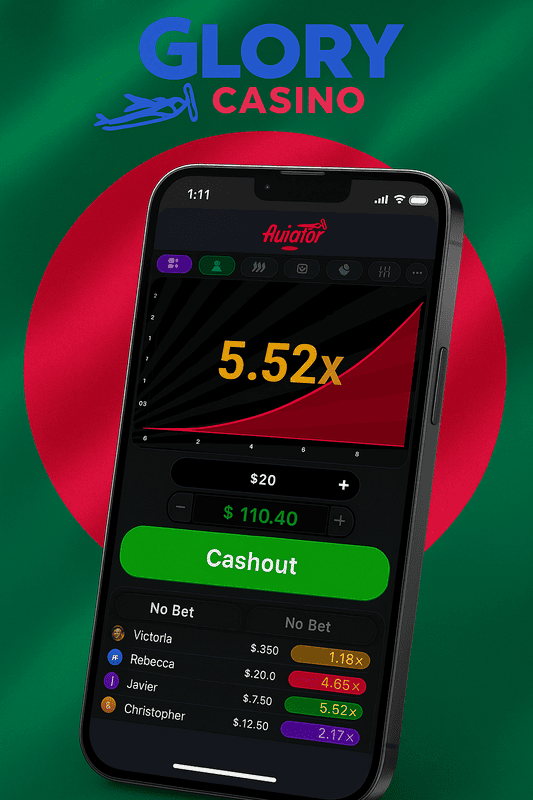 Glory casino Aviator
