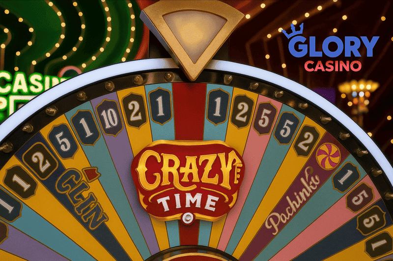 Crazy Time game wheel